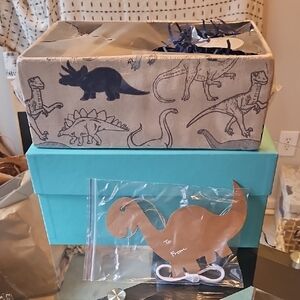 ALL SALES END 12/30 NWOT: Dinosaur-Themed DIY Gift Basket